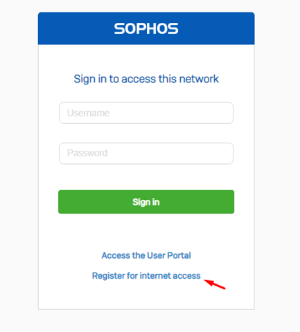 sophos login portal