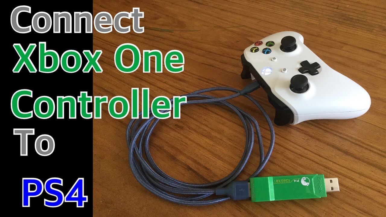 can you connect xbox one controller to ps4