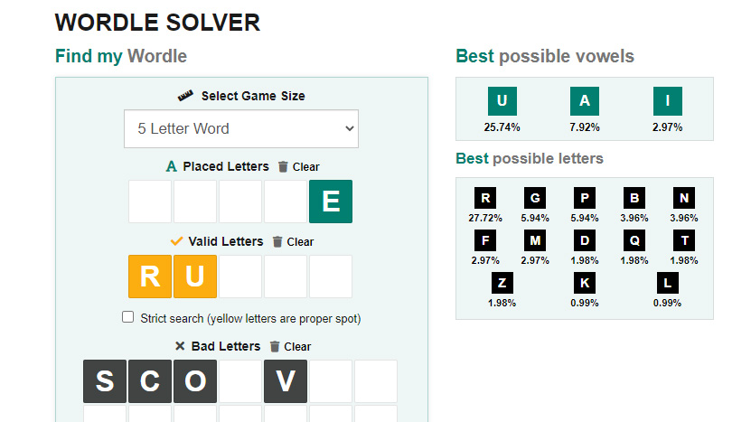 lettersolver