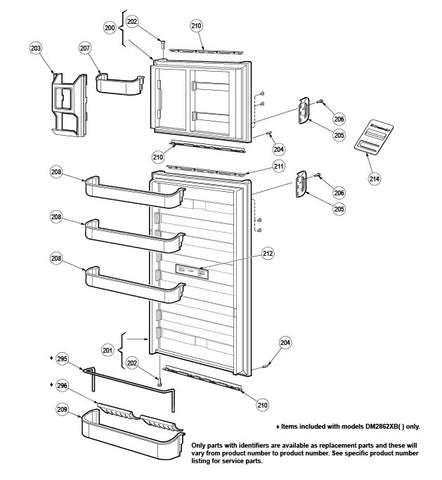 dometic rv fridge parts