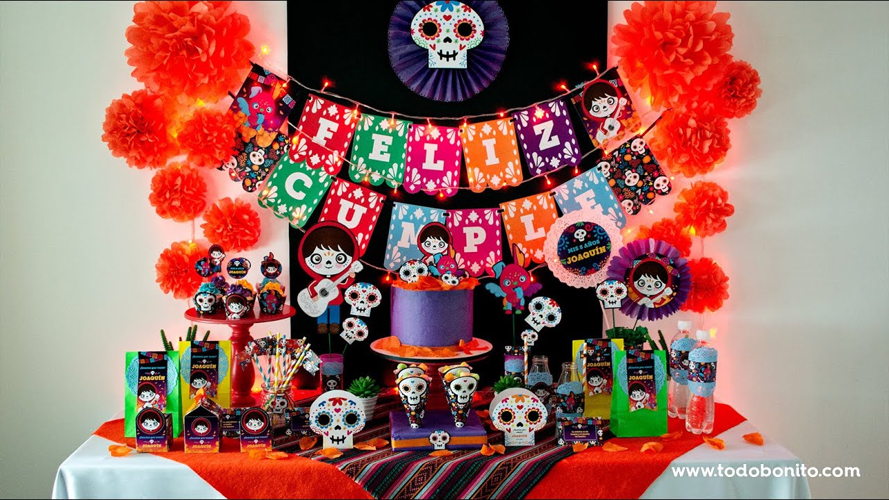 decoracion pelicula coco