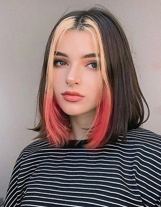 cool hair colors for short hair