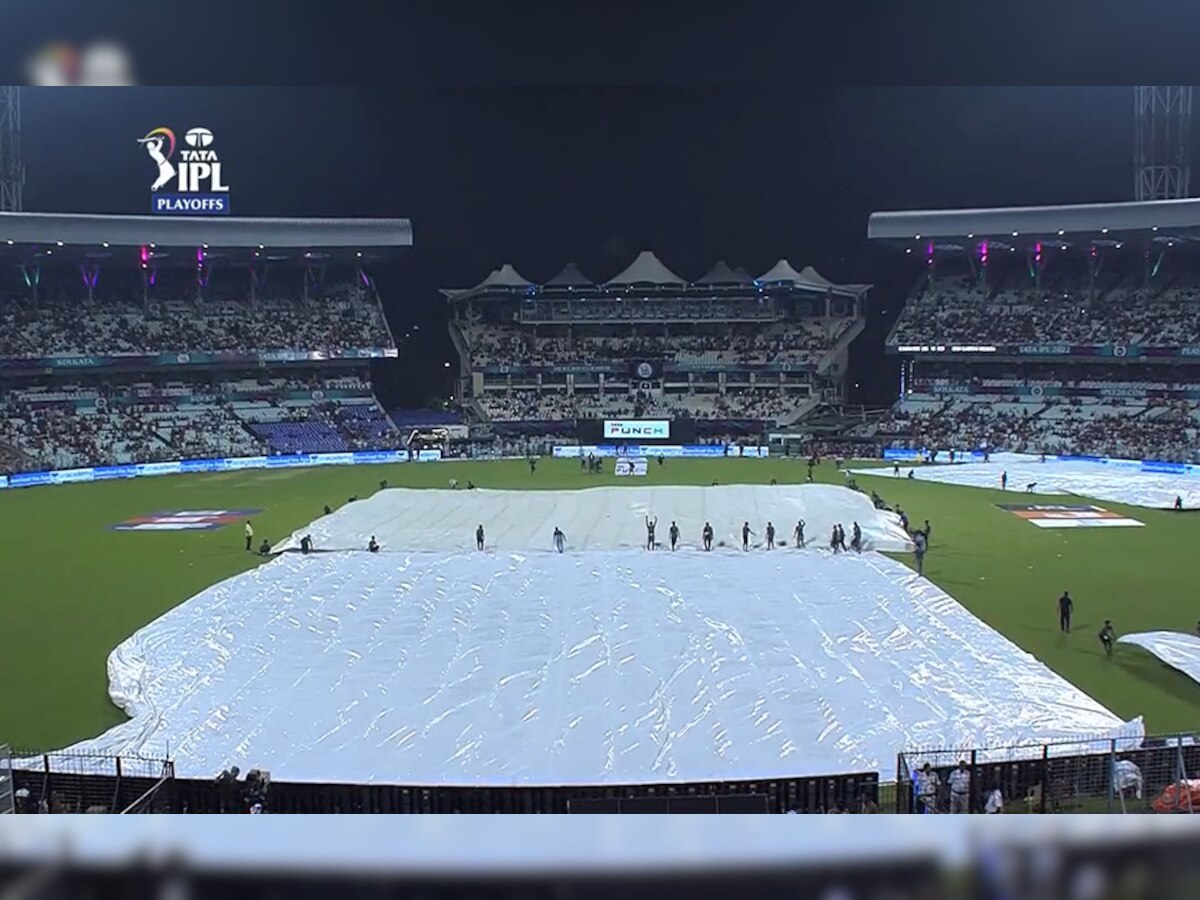 why today ipl match is delayed