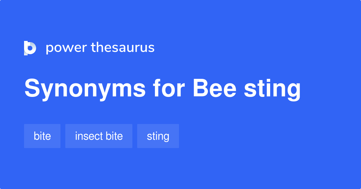 sting thesaurus