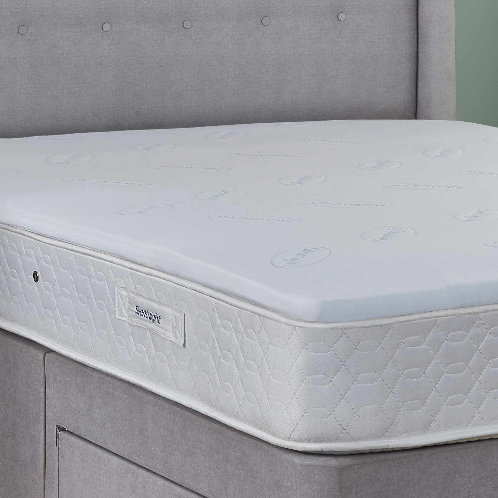 silentnight impress memory foam mattress topper