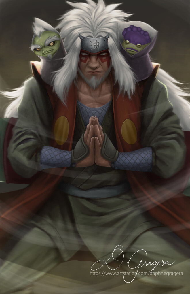 jiraiya sennin mode wallpaper