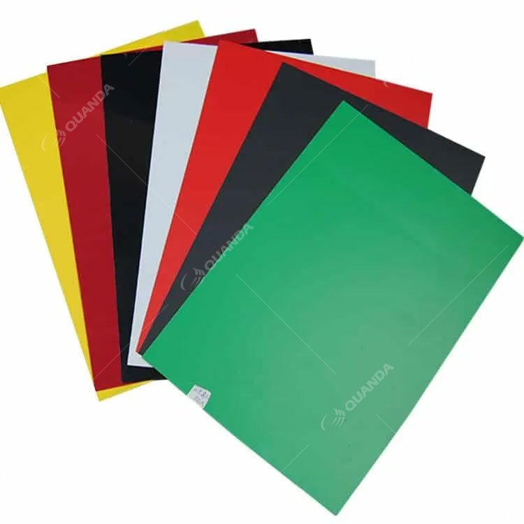 thin plastic sheet material