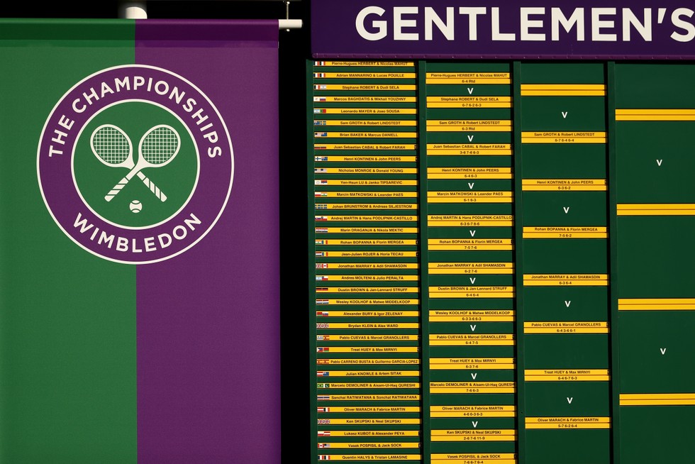 mens draw at wimbledon