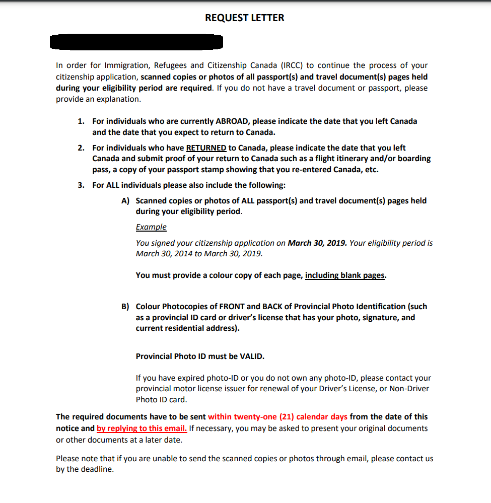 how long does it take to reschedule oath ceremony canada