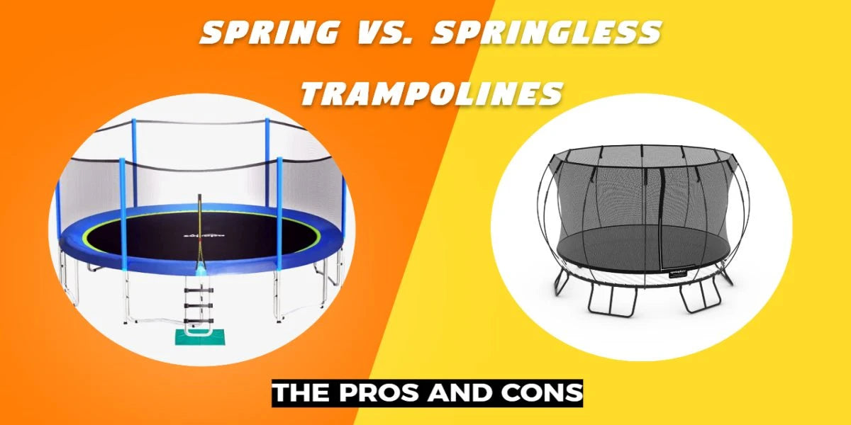 trampoline spring vs springless