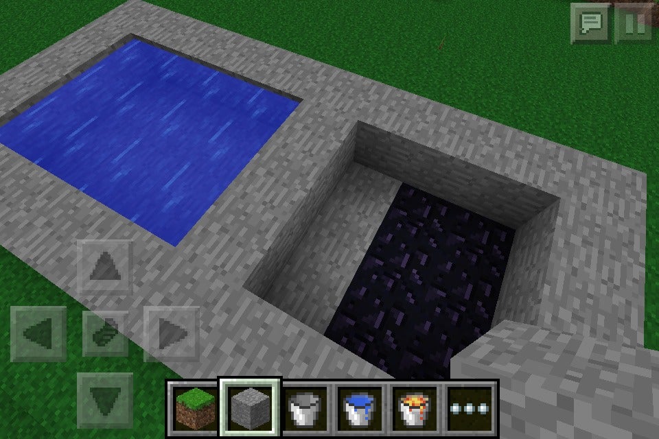 minecraft obsidian generator