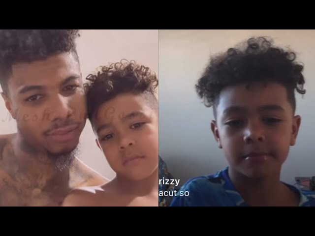 blueface expose his son