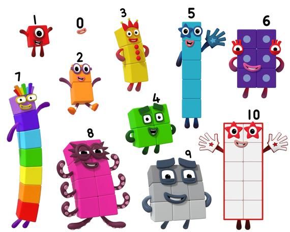 numberblocks characters