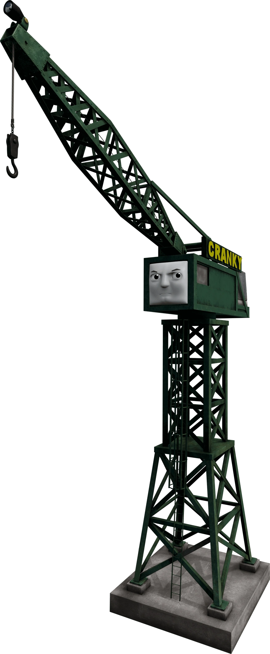 cranky the crane