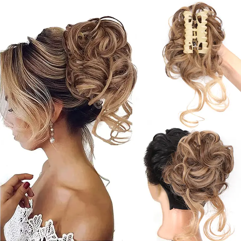 messy bun hair accessories