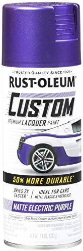 rust oleum purple spray paint