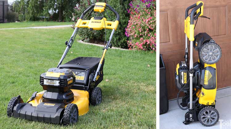 dewalt electric lawn mower review