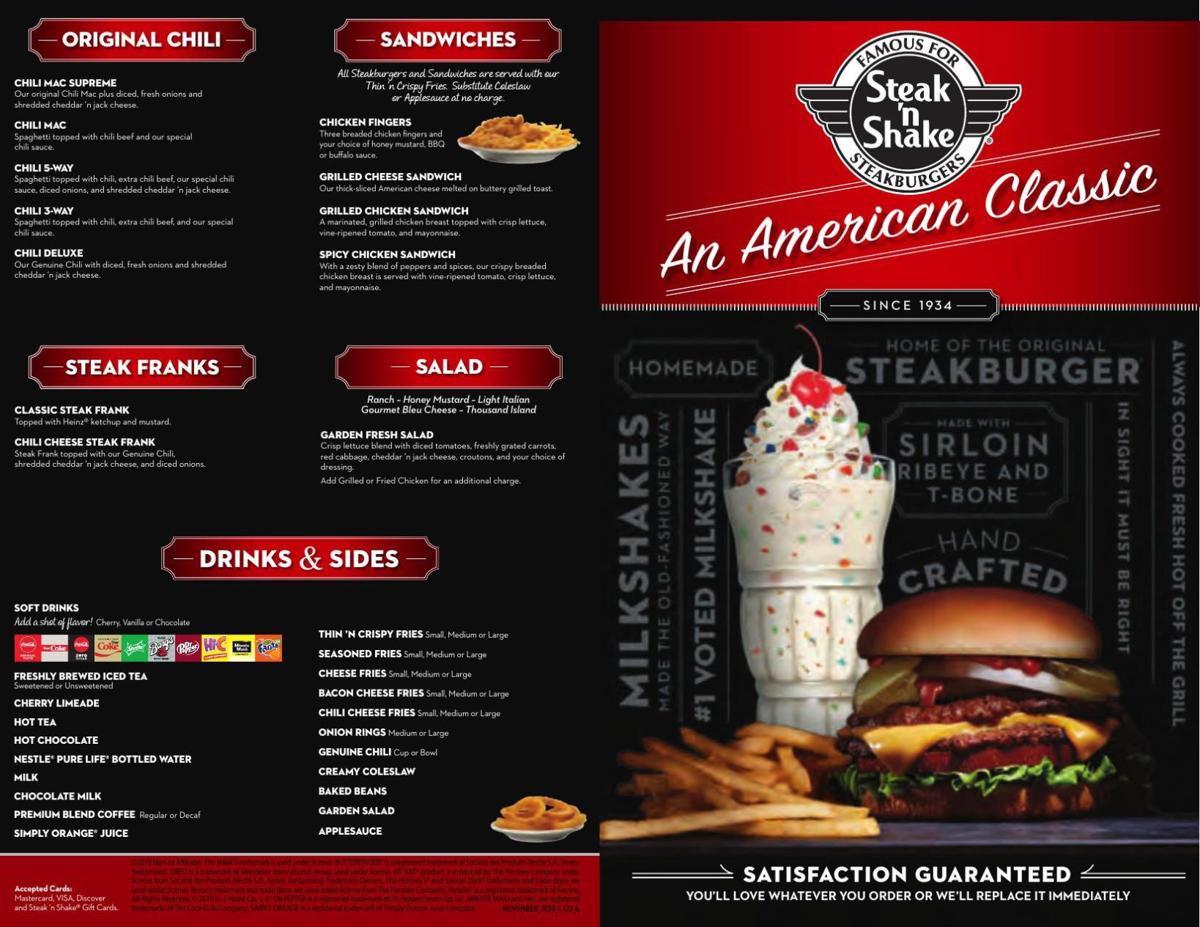 steak n shake menu