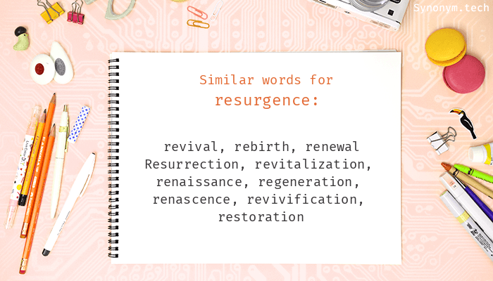 thesaurus resurgence