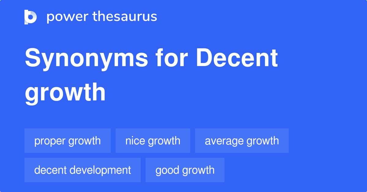 decent thesaurus