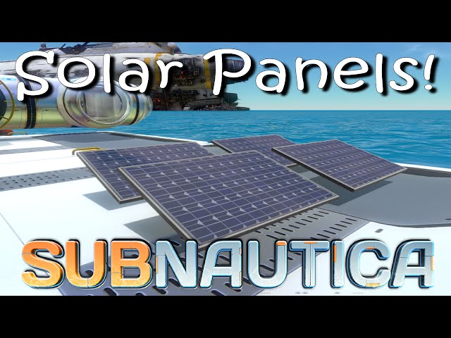 subnautica solar panel