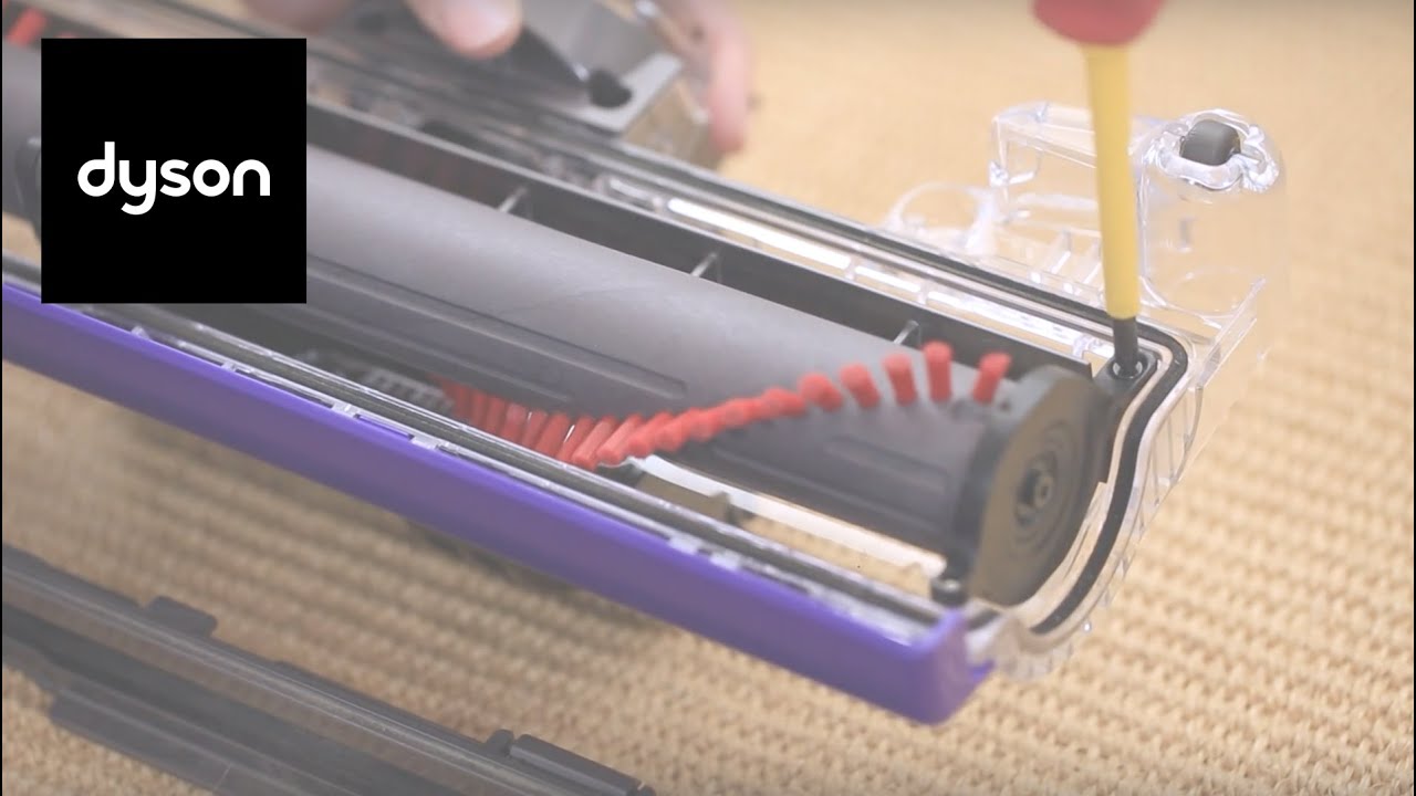 how to clean the head of a dyson vacuum