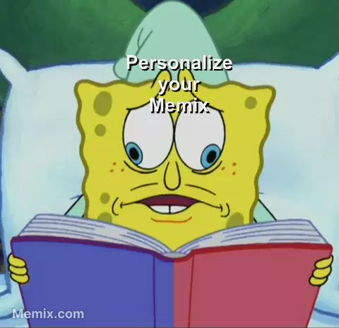 spongebob books meme