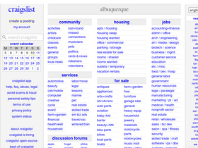craigslist albuquerque