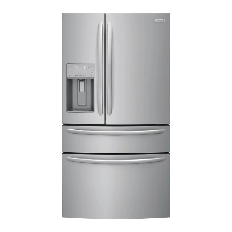 frigidaire fridge freezer manual