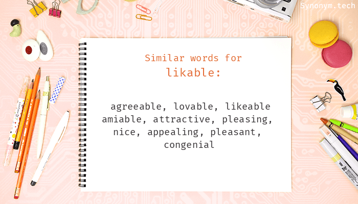 likable synonym