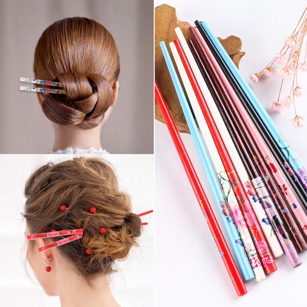 chopsticks in hair