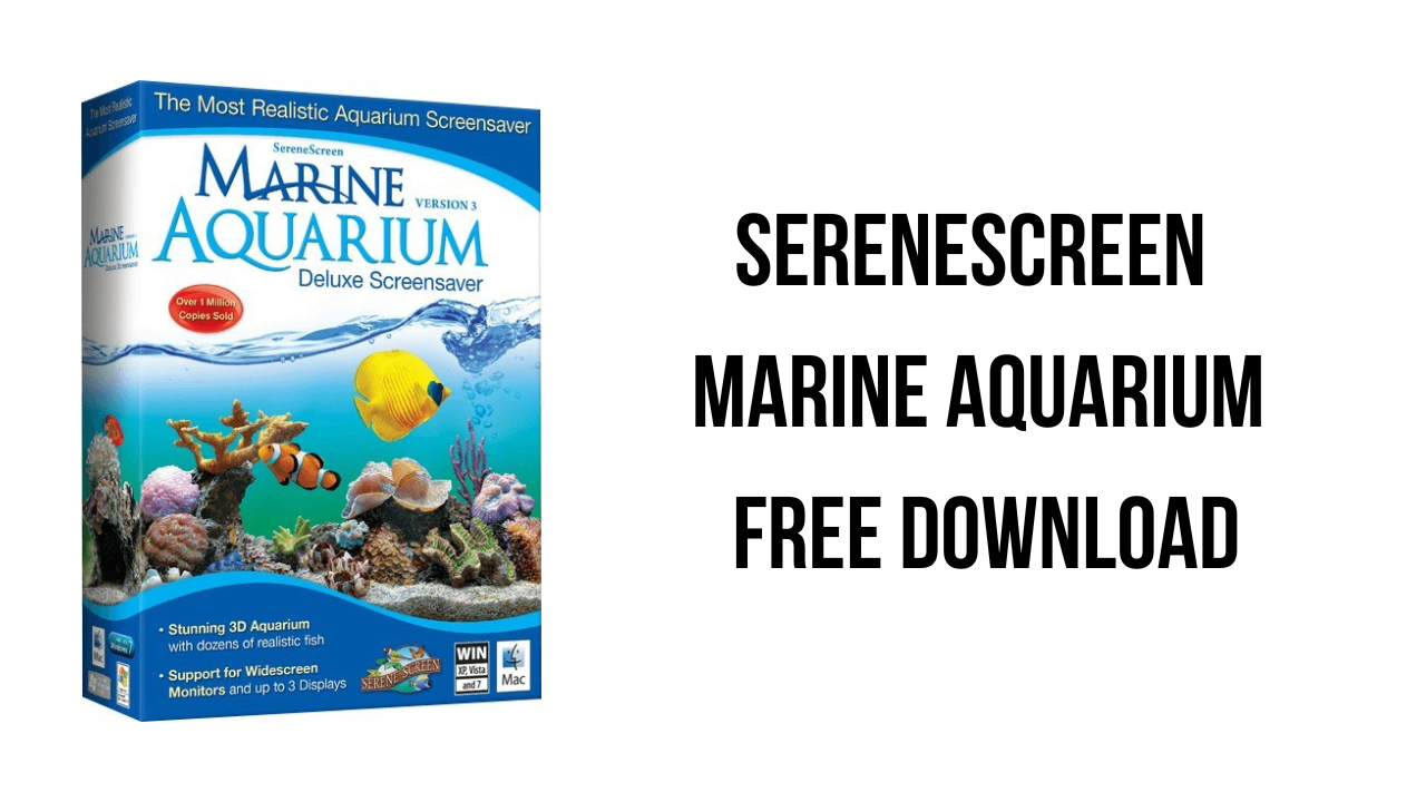 serene screensaver aquarium free