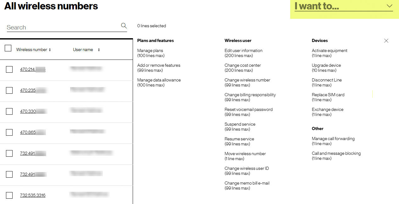 verizon wireless business login