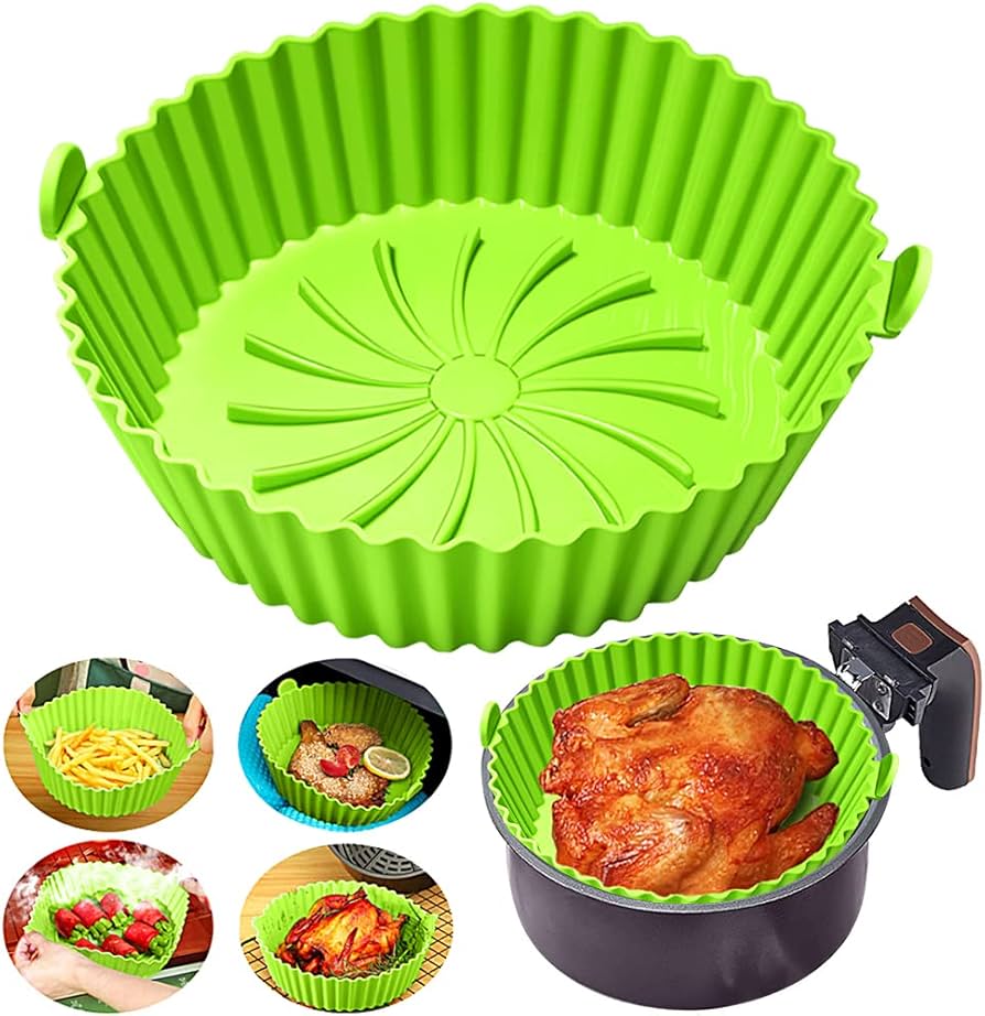 reusable air fryer silicone tray