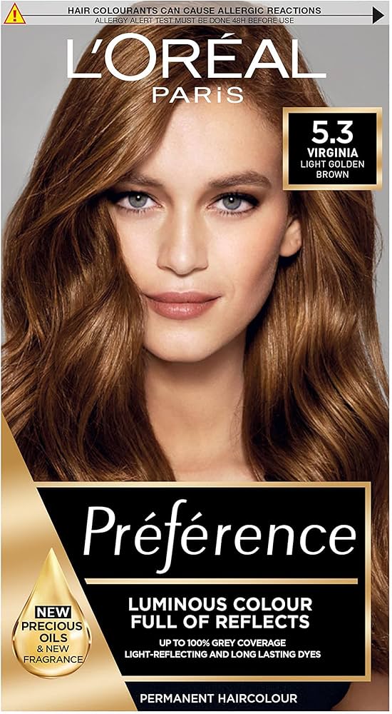 loreal paris preference hair color