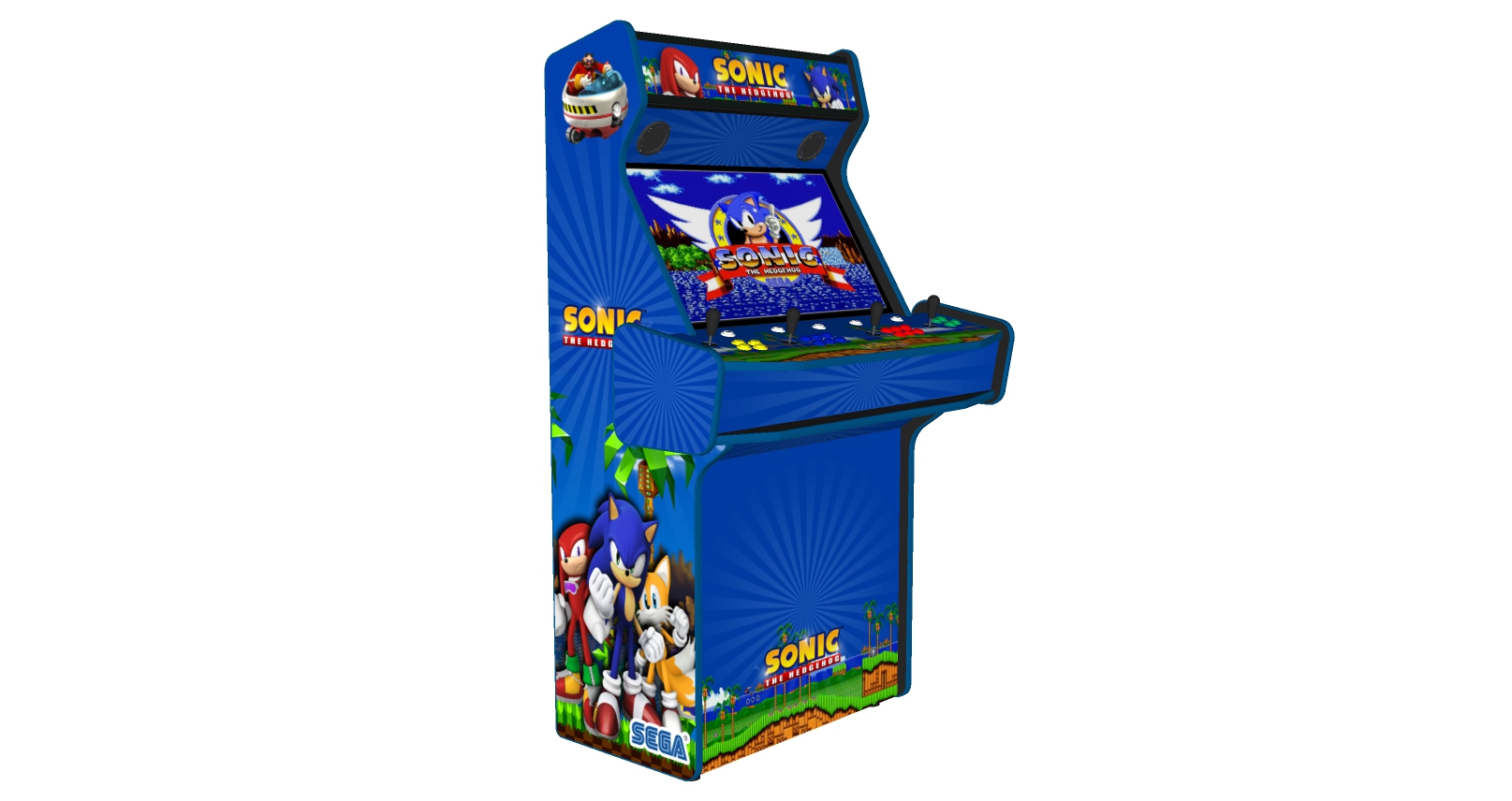 sonic arcade machine