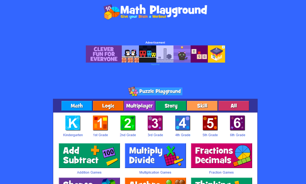 math playground games