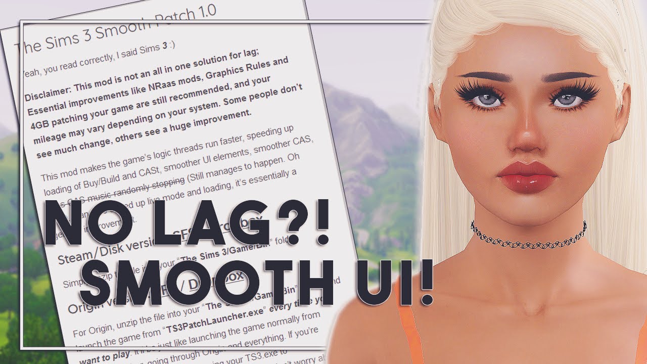 sims 3 smooth patch