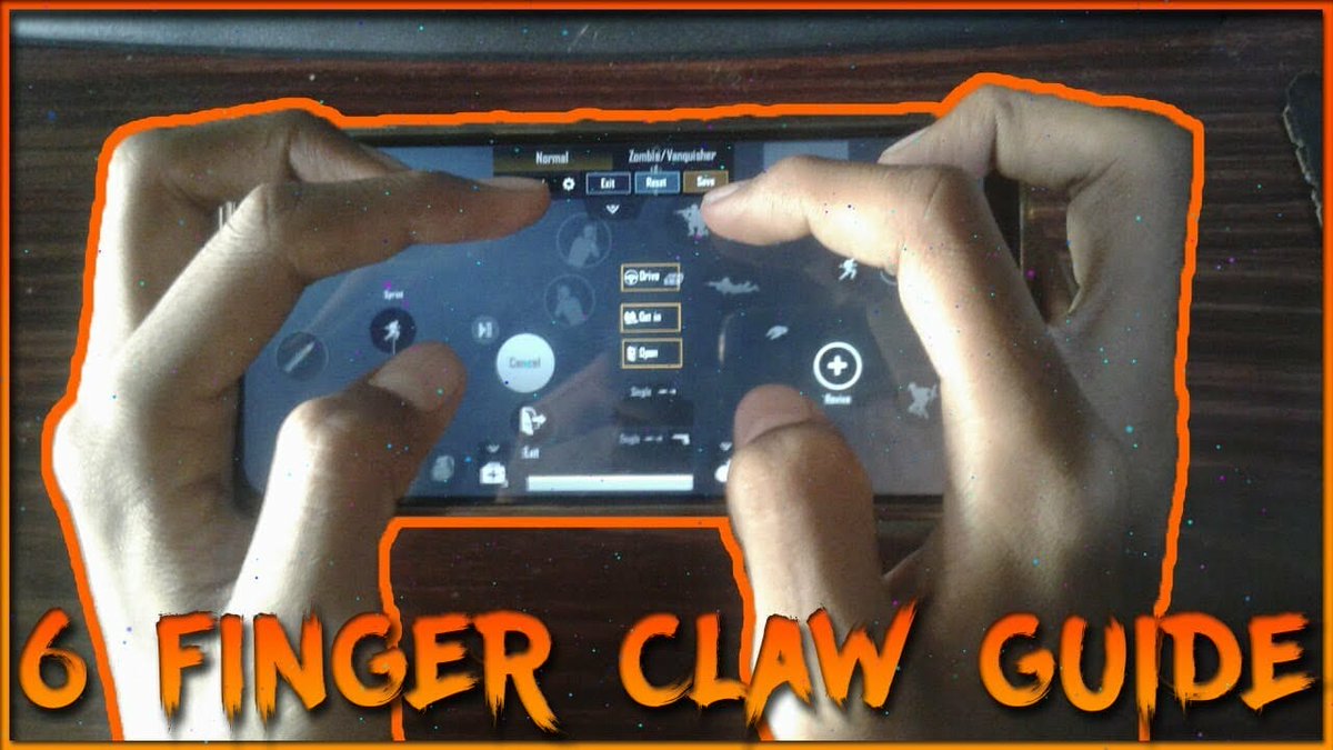 6 finger claw pubg mobile