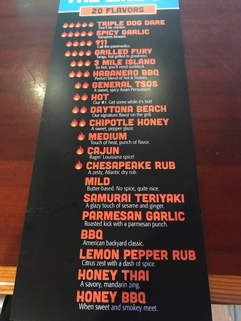 hooters wing sauces ranked