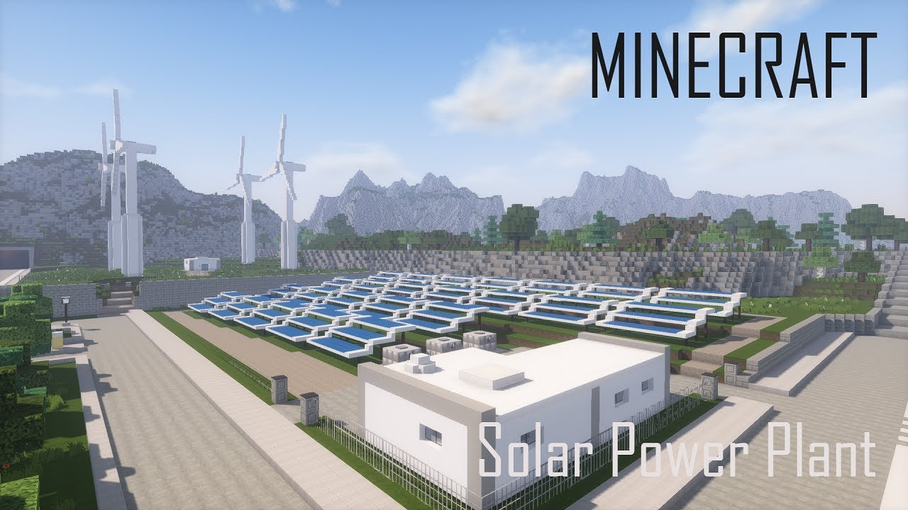 minecraft solar panel