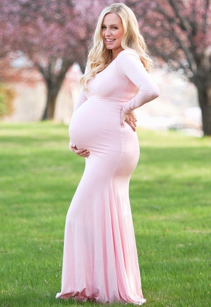 maternity dress modest