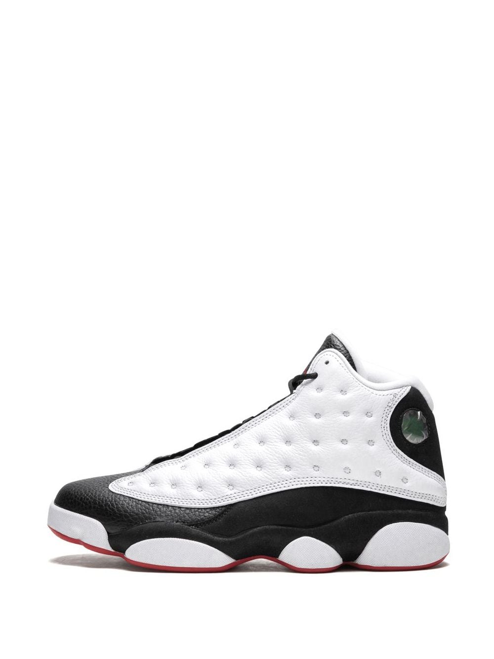 jordan 13 black white