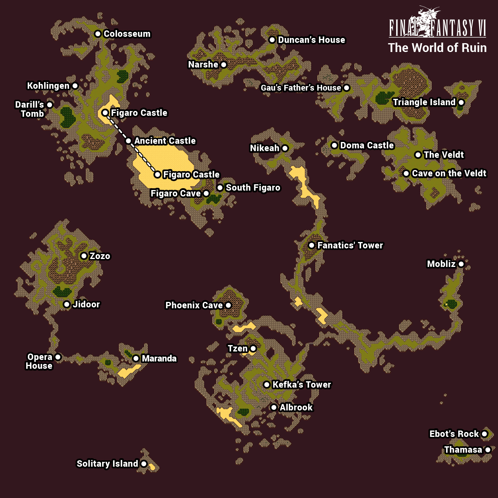 final fantasy vi map