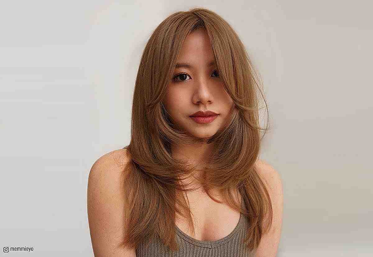 front hair cut for women