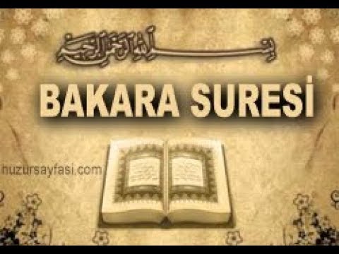 hızlı okunan bakara suresi