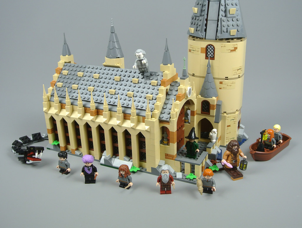 hogwarts great hall lego set