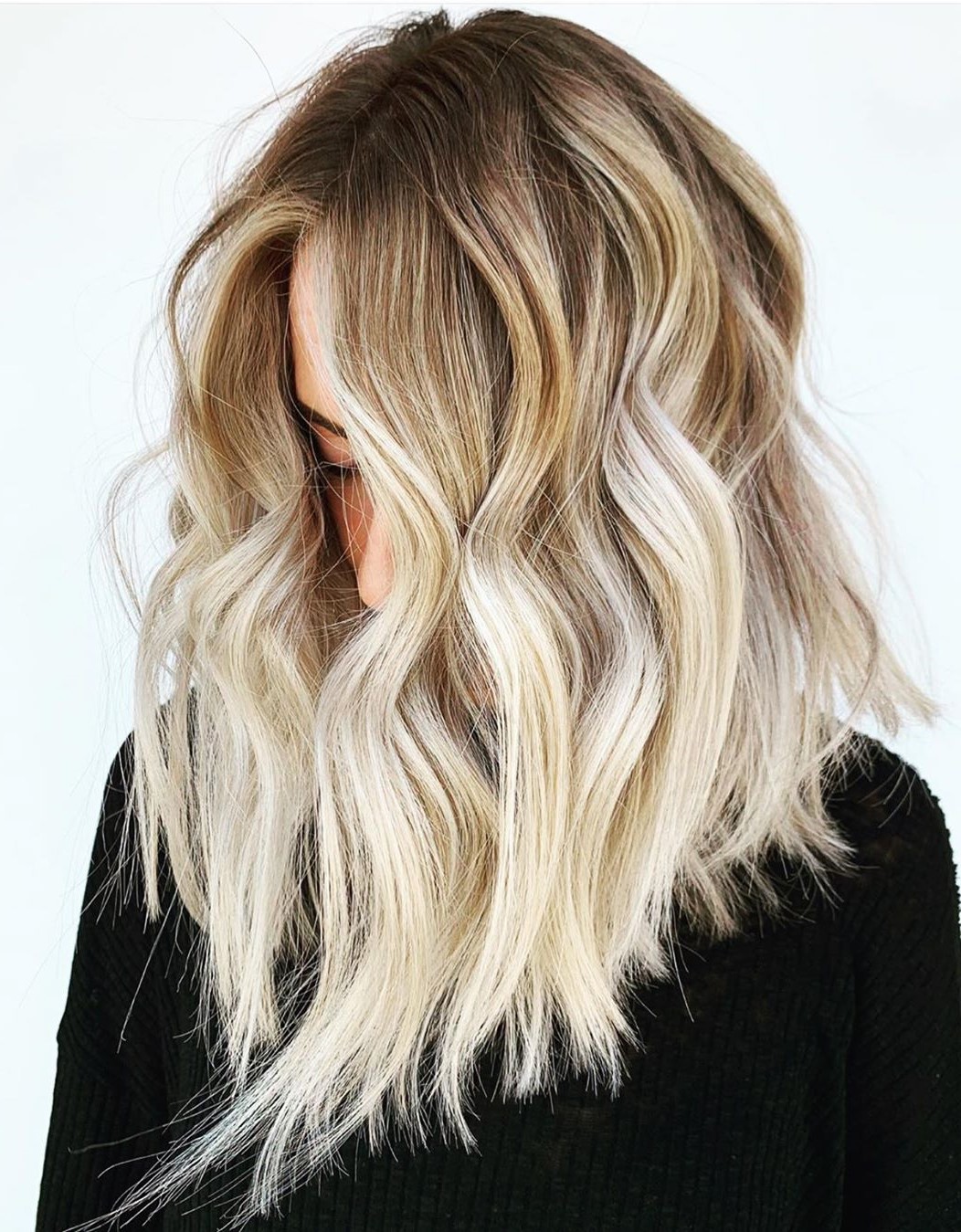 platinum hair highlights