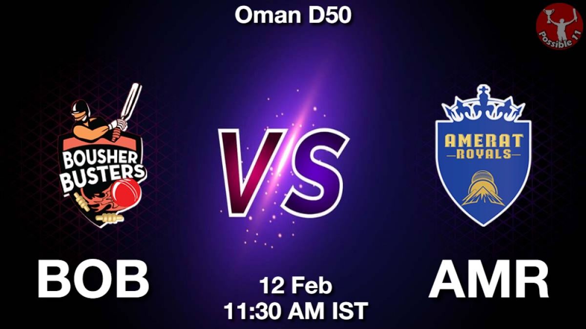 amerat royals vs bousher busters