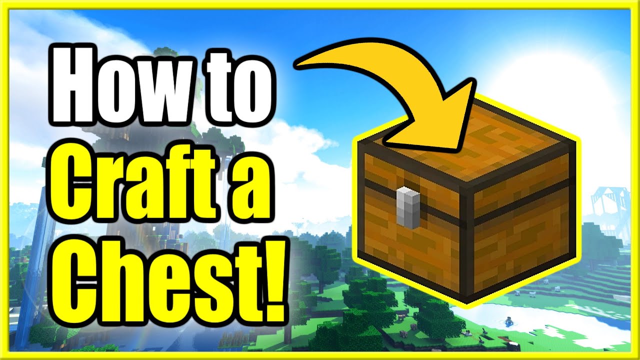 minecraft chest recipe